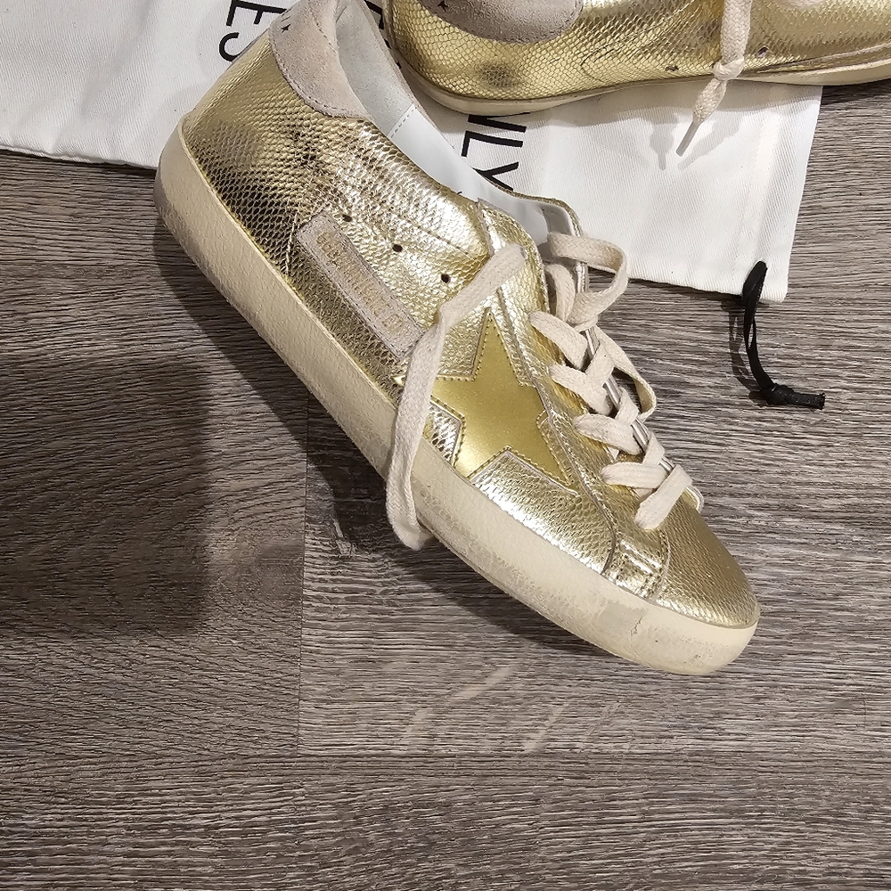 Golden goose super star size 6 gold - Picture 11 of 15